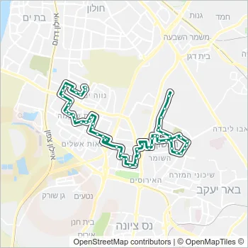 14 Bus Line Map