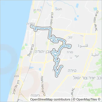 42 Bus Line Map