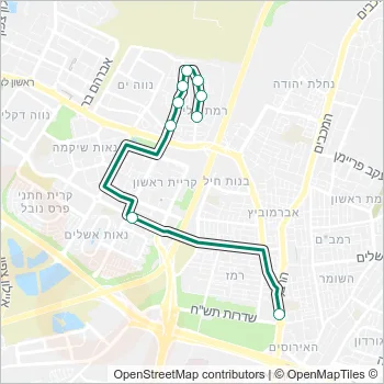 95 Bus Line Map