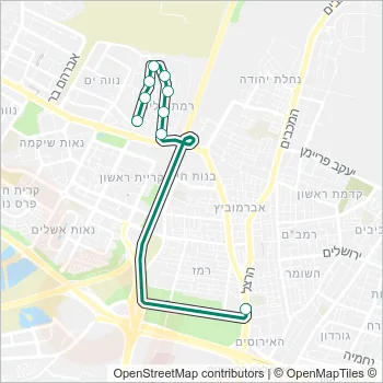 95 Bus Line Map