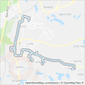 51 Bus Line Map