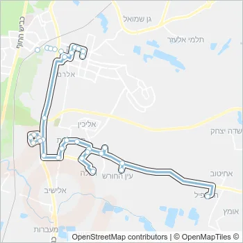 51 Bus Line Map