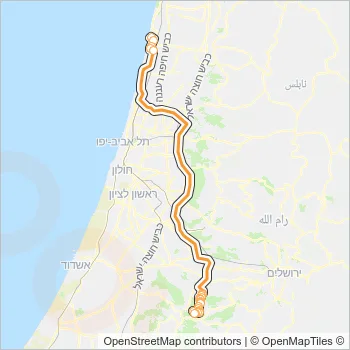 624 Bus Line Map