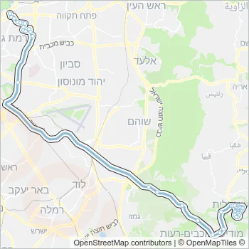 210 Bus Line Map