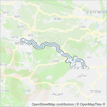 137 Bus Line Map