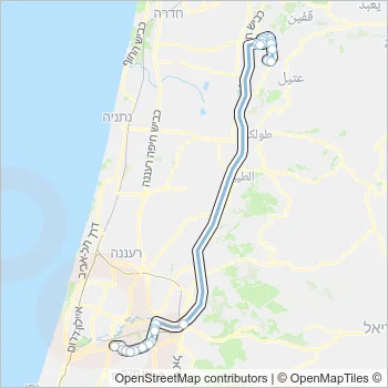 620 Bus Line Map