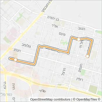 89 Bus Line Map