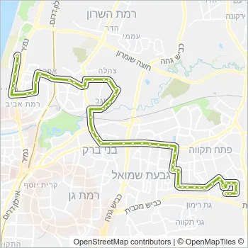20 Bus Line Map