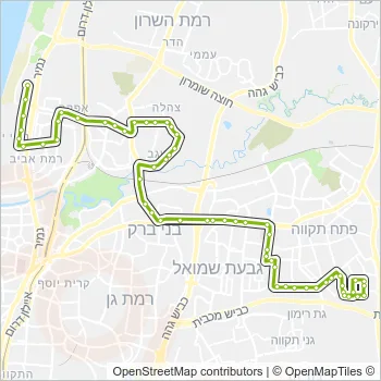20 Bus Line Map