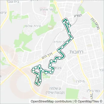 18 Bus Line Map