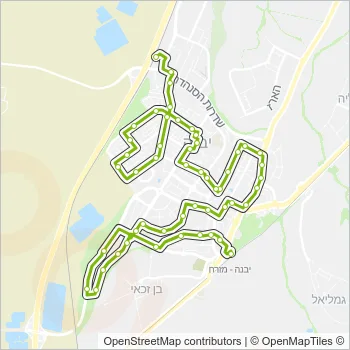 8 Bus Line Map