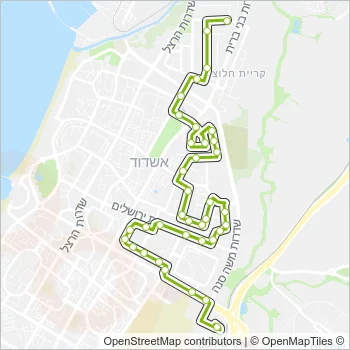 35 Bus Line Map