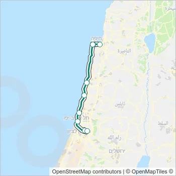 905 Bus Line Map