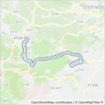 148 Bus Line Map