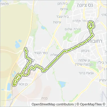 49 Bus Line Map