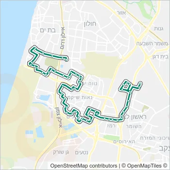 17 Bus Line Map