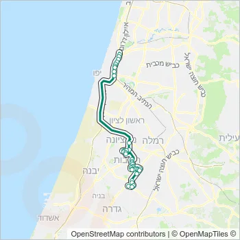 276 Bus Line Map