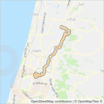 140 Bus Line Map