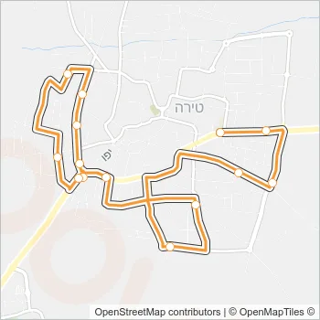 3 Bus Line Map