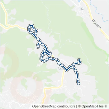3 Bus Line Map