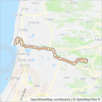 109 Bus Line Map