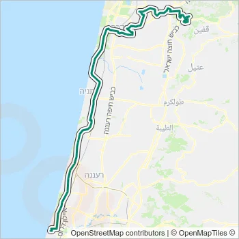 807 Bus Line Map