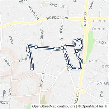 918 Bus Line Map