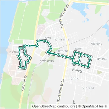 7 Bus Line Map