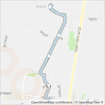 23 Bus Line Map