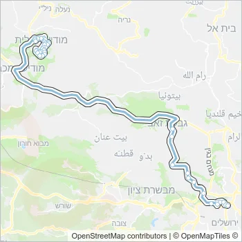 308 Bus Line Map