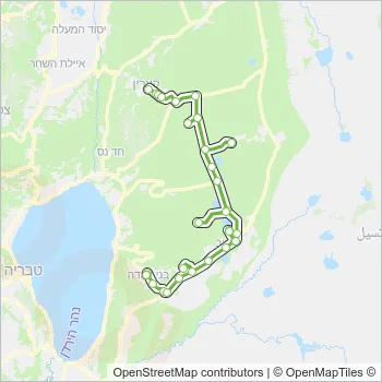 11 Bus Line Map
