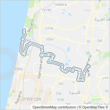 151 Bus Line Map