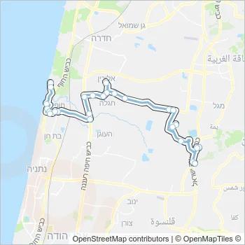 150 Bus Line Map