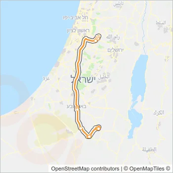 357 Bus Line Map