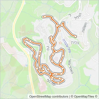 84 Bus Line Map