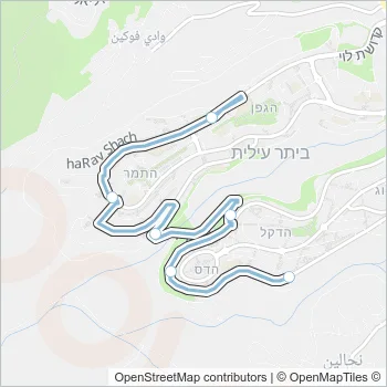 80 Bus Line Map