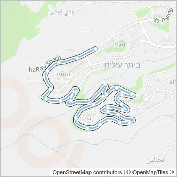 80 Bus Line Map