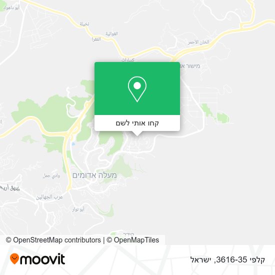 מפת קלפי 3616-35