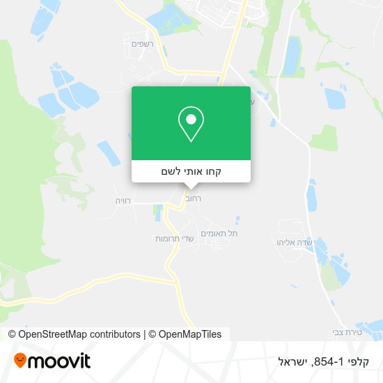 מפת קלפי 854-1