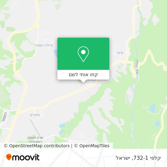 מפת קלפי 732-1