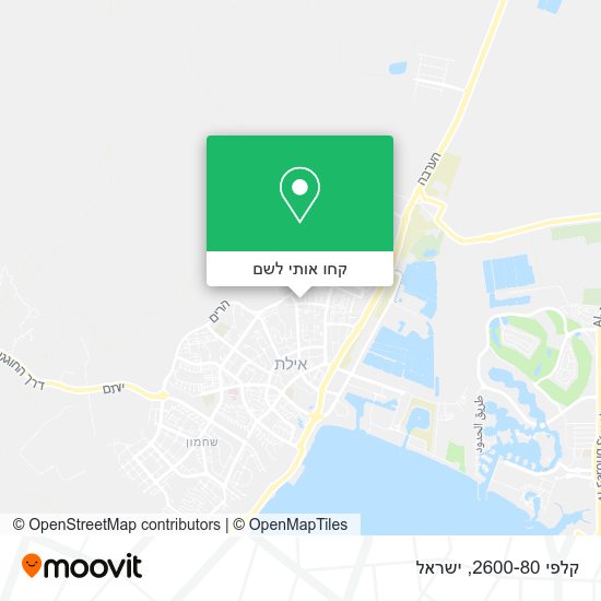 מפת קלפי 2600-80