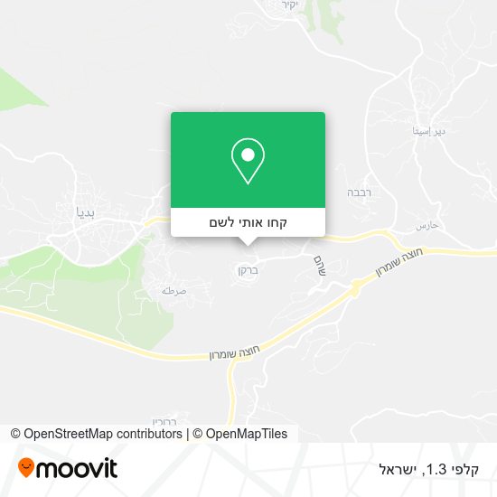 מפת קלפי 1.3