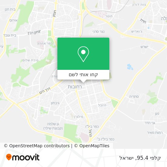 מפת קלפי 95.4