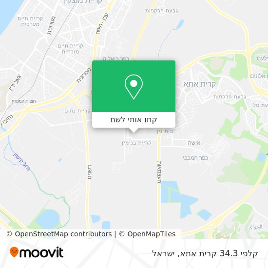 מפת קלפי 34.3 קרית אתא
