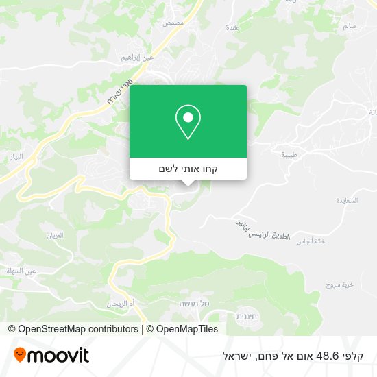 מפת קלפי 48.6 אום אל פחם