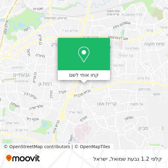 מפת קלפי 1.2 גבעת שמואל