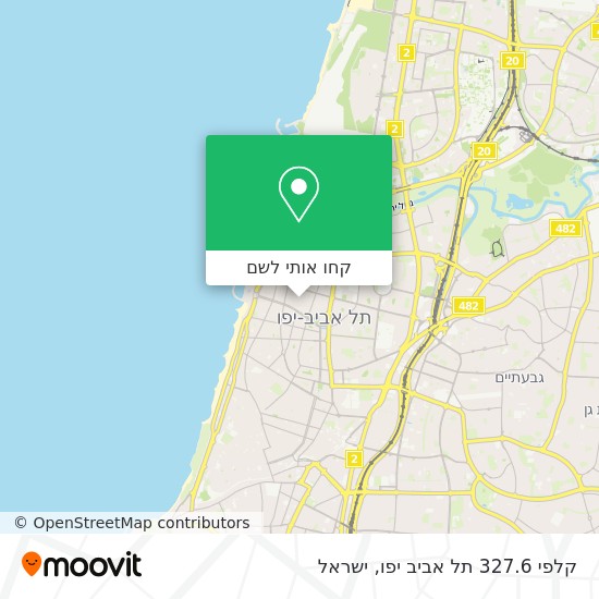 מפת קלפי 327.6 תל אביב יפו