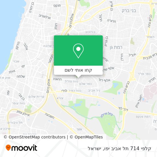 מפת קלפי 714 תל אביב יפו