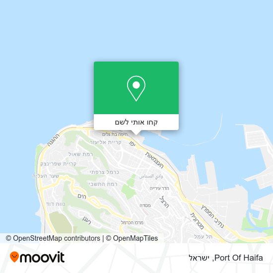 מפת Port Of Haifa