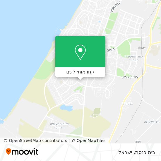 מפת בית כנסת